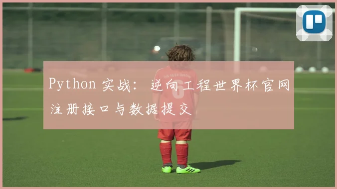 Python 实战:逆向工程世界杯官网注册接口与数据提交