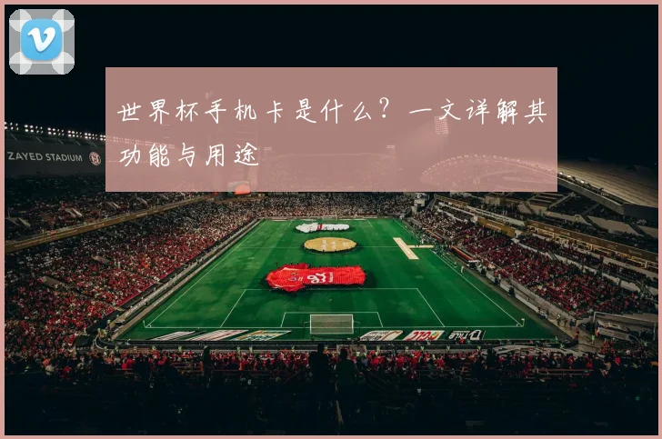 世界杯手机卡是什么?一文详解其功能与用途
